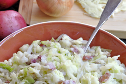 Red Potato and Cabbage (Colcannon)