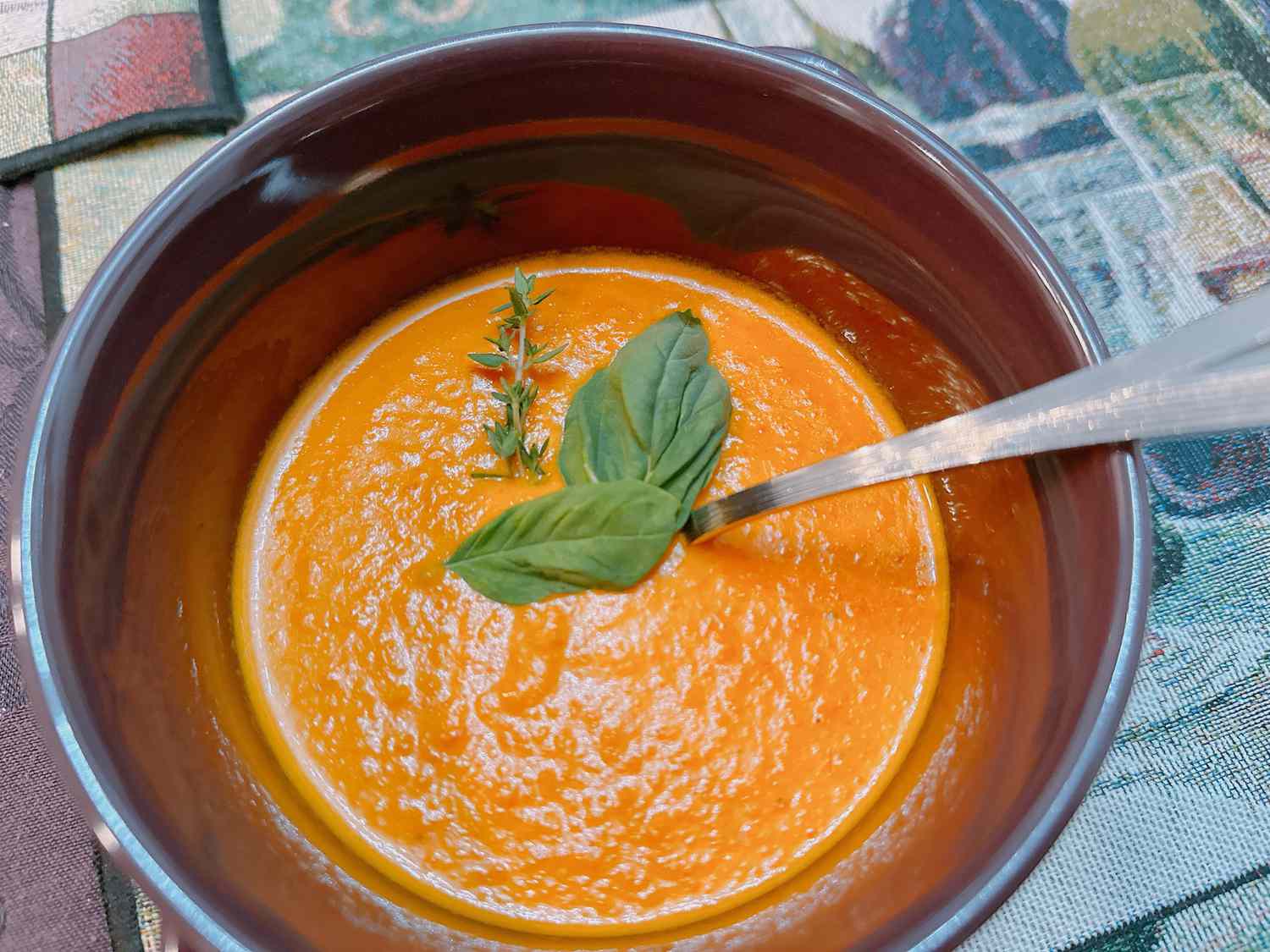 Roasted Cherry Tomato Soup