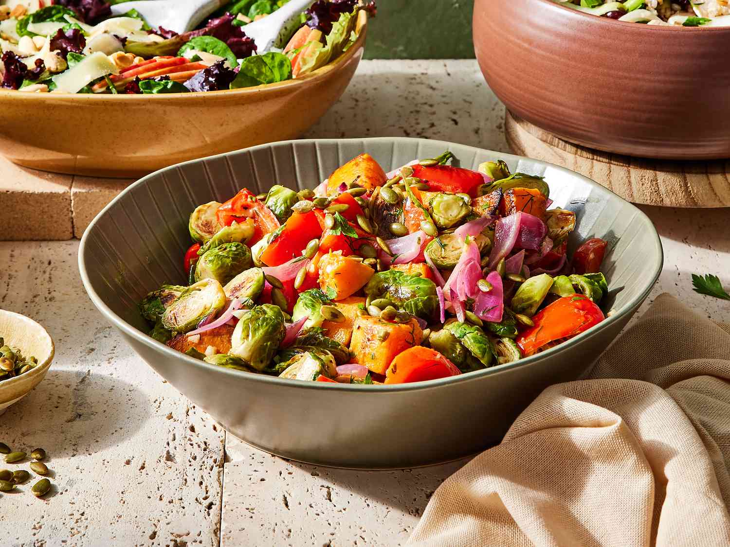 Roasted Fall Vegetable Salad
