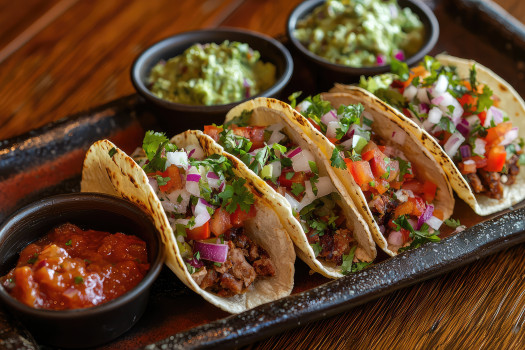 Roasted Pork Tacos with Pico de Gallo