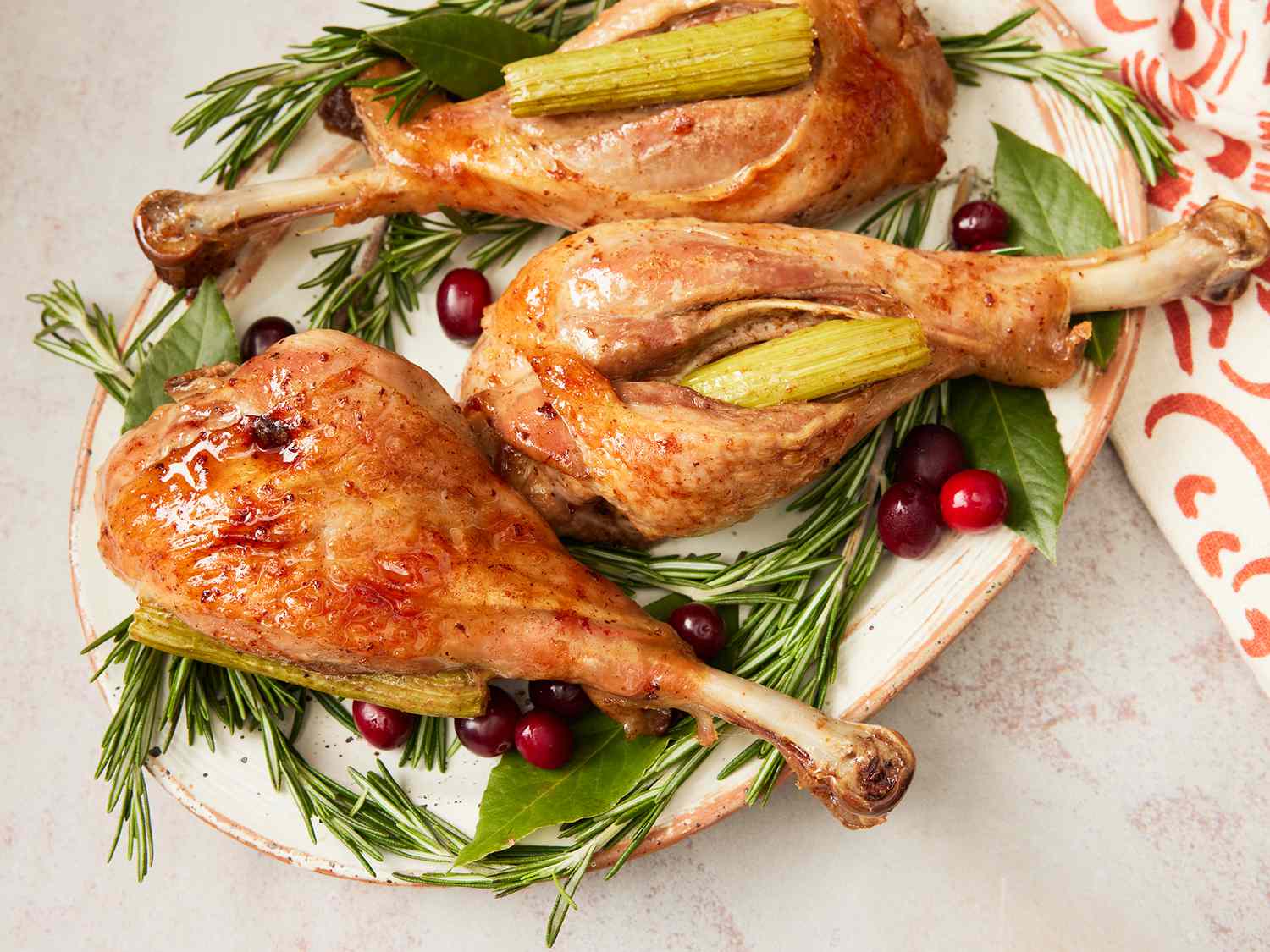 Roasted Turkey Legs