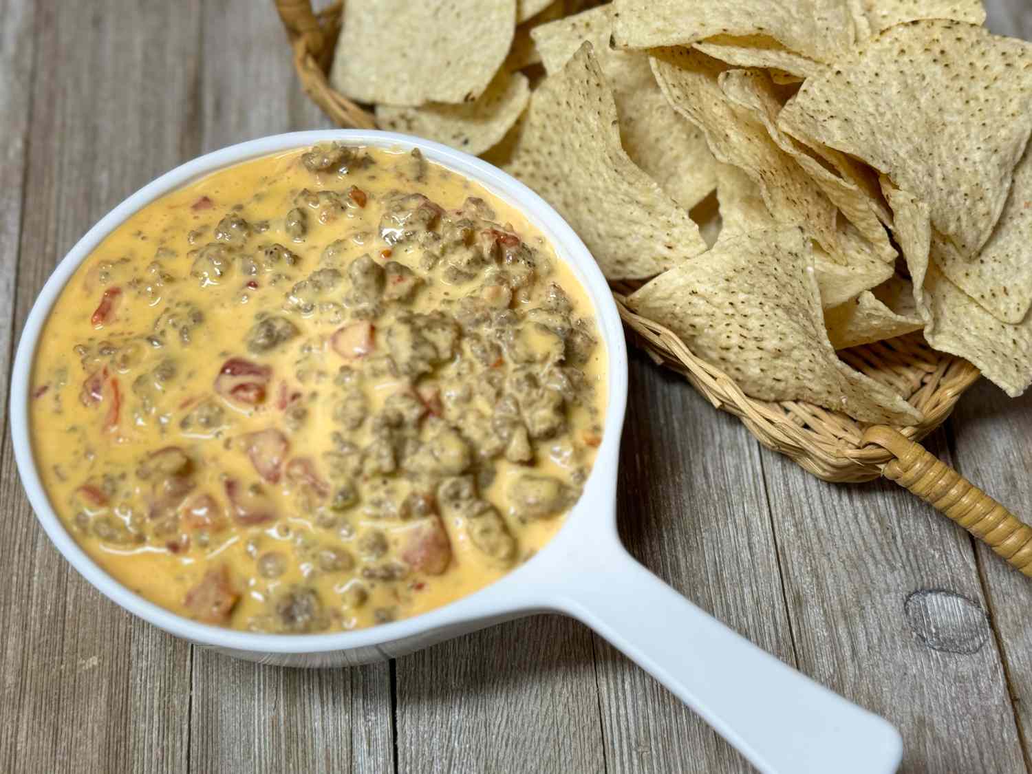 Rotel Dip with Sausage