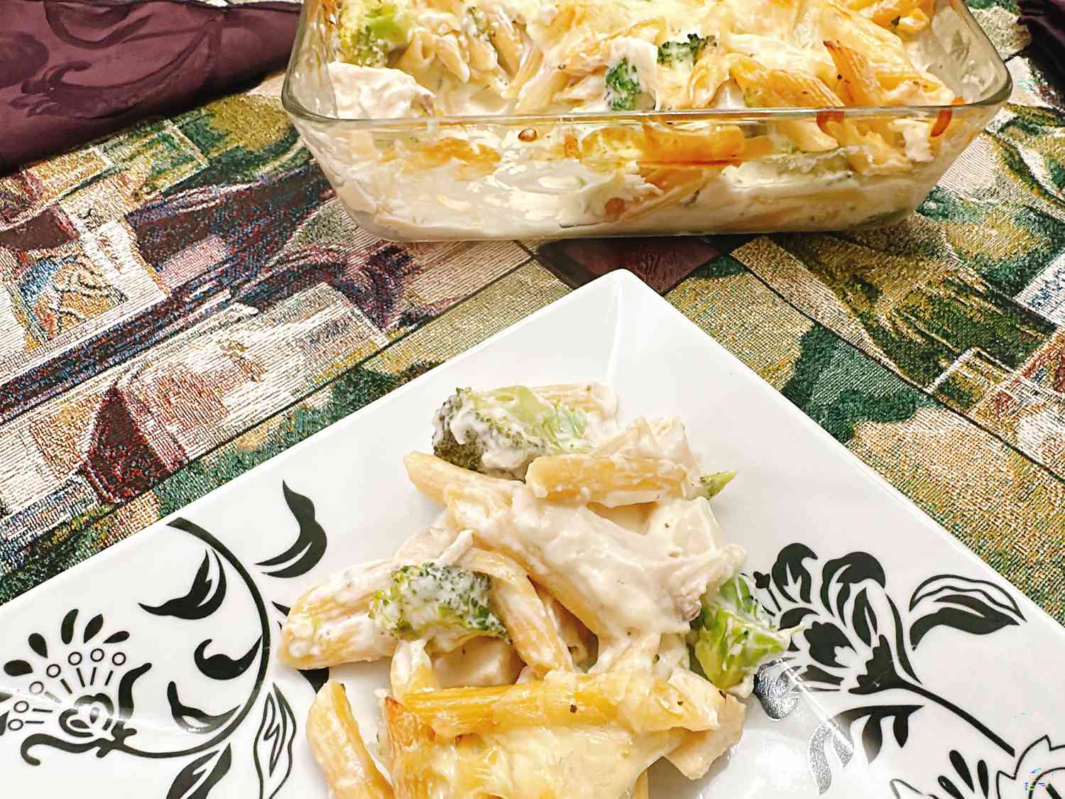 Rotisserie Chicken Pasta Bake