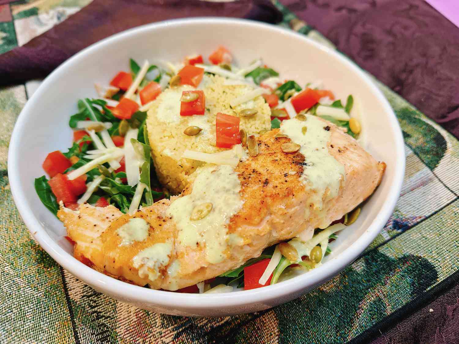 Salmon Couscous Salad