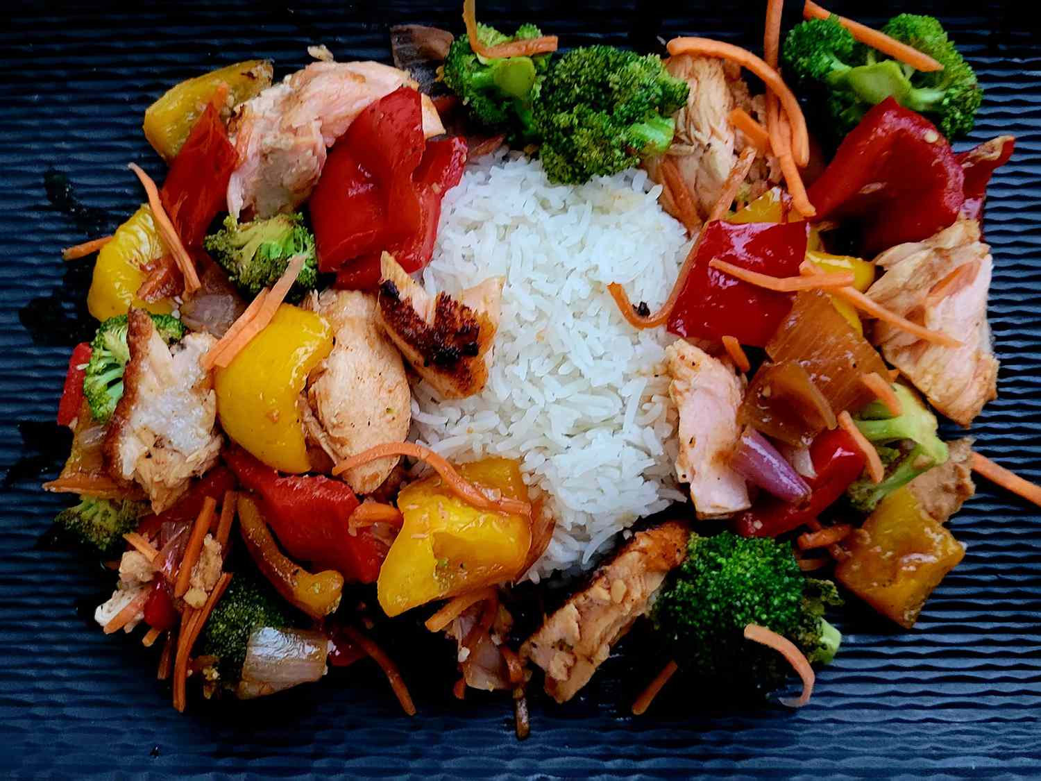 Salmon Stir-Fry