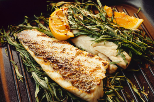 Sautéed Walleye with Tarragon