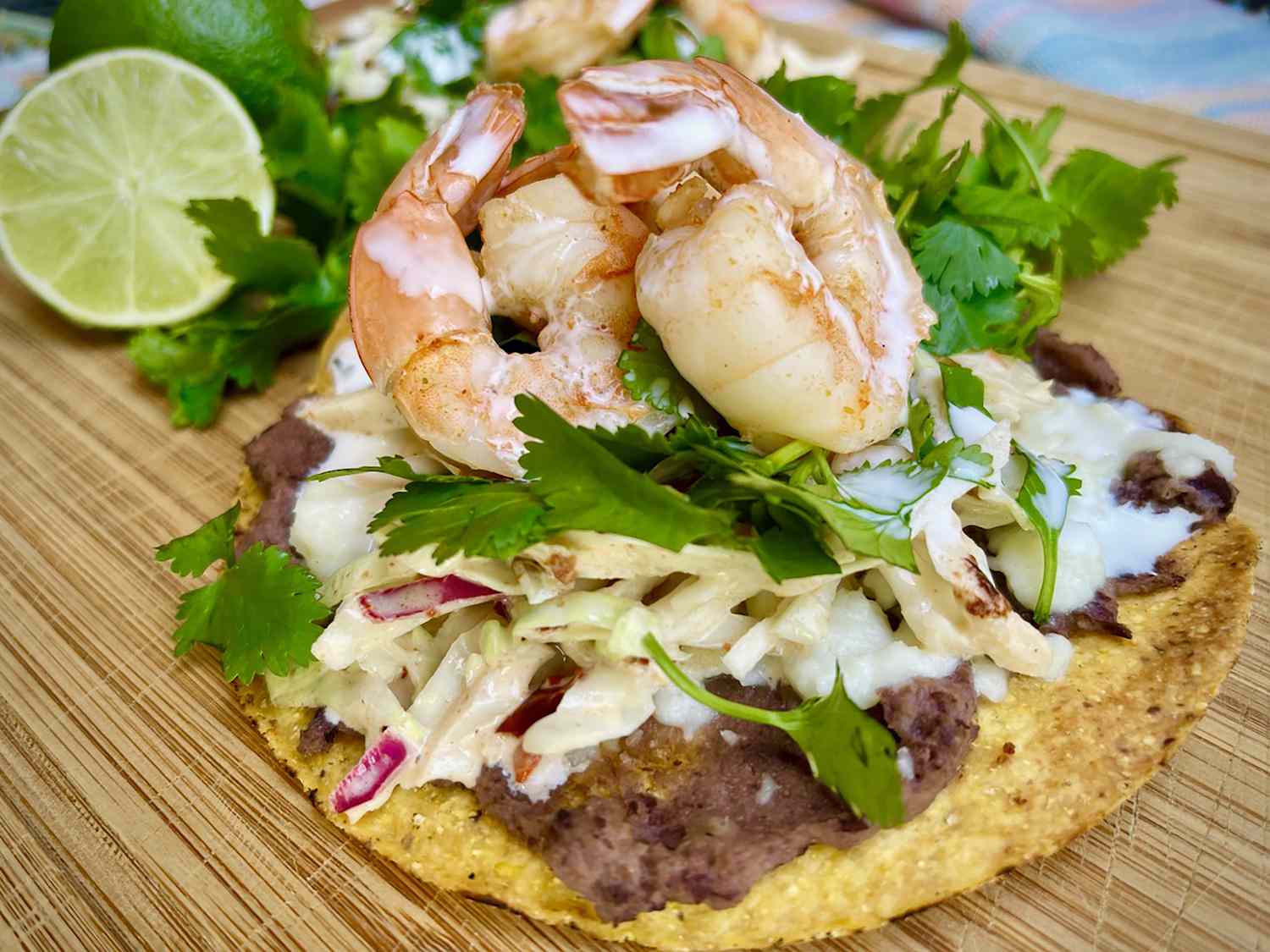 Shrimp Tostadas