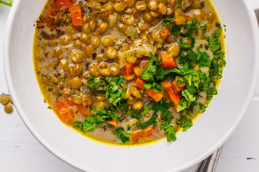 Slow Cooker Lentil Soup