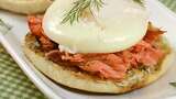 Smoked Salmon Dill Eggs Benedict