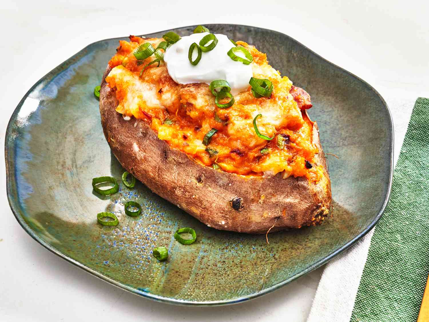 Southwestern Twice Baked Sweet Potatoes