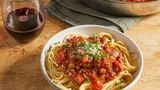 Homemade Spaghetti Sauce with Ground Beef