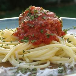 Spaghetti with Marinara Sauce