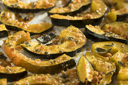 Spiced Baked Squash