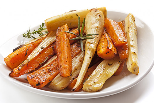 Spicy Carrots and Squash