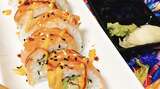 Spicy Crunchy Salmon Roll with Avocado