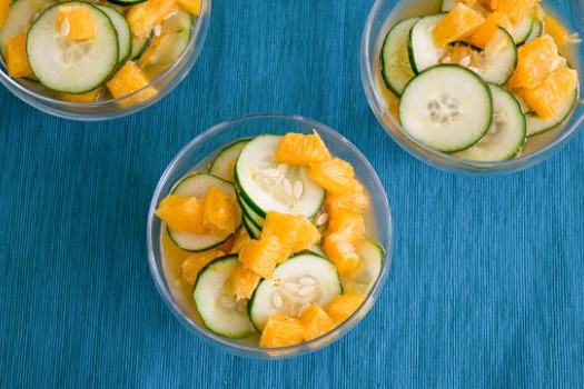 Spicy Cucumber & Orange Salad