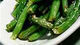 Spicy Indian Green Beans, Gujarati Style