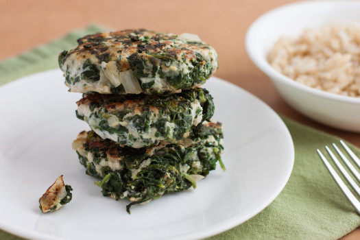 Spinach and Meat Cakes