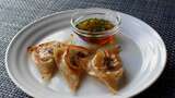 Spring Lamb Pan-Fried Dumplings