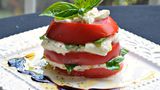 Stacked Tomato and Burrata Salad