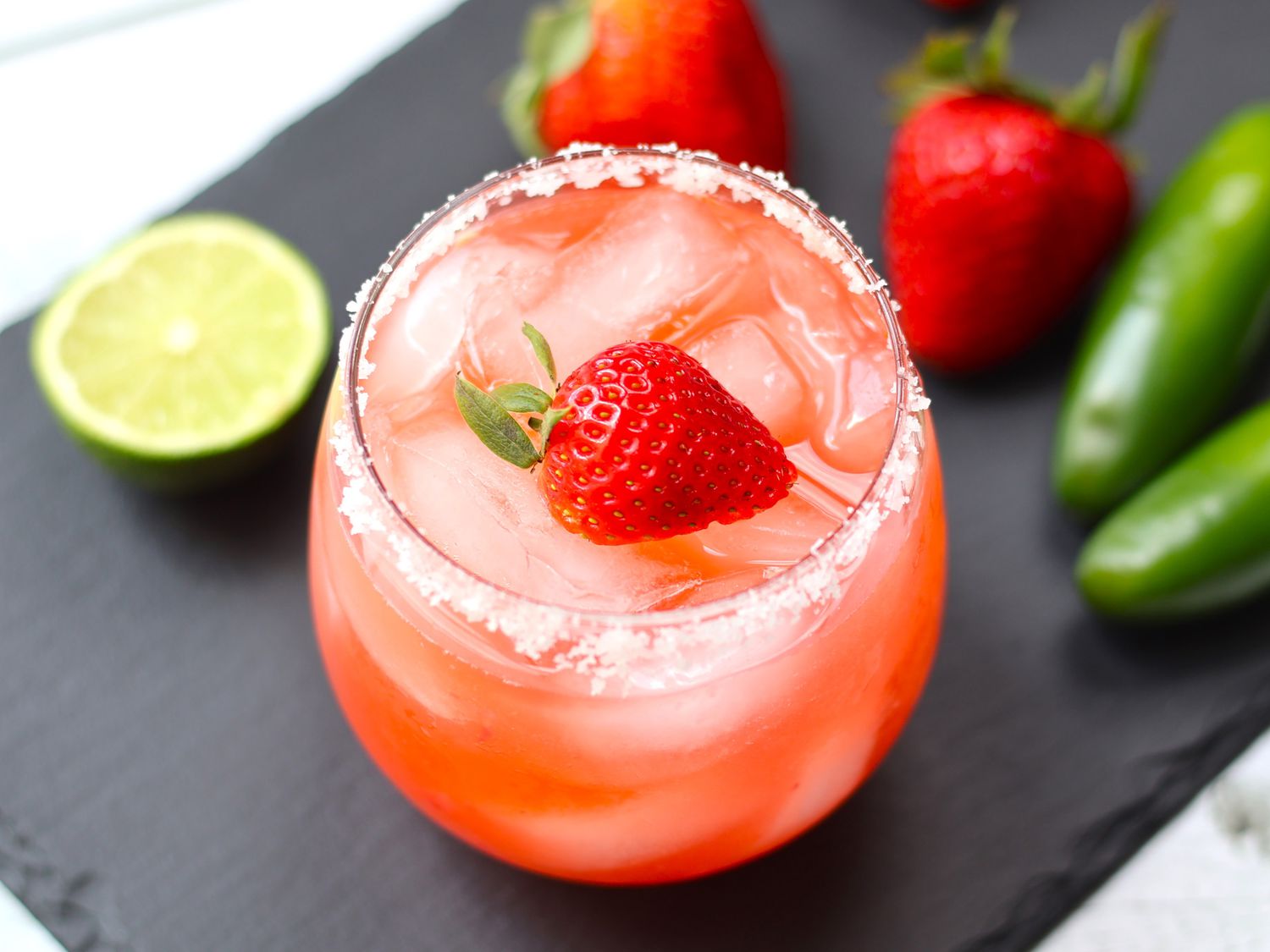 Strawberry Jalapeno Margarita