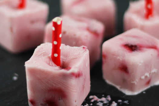 Strawberry Yogurt Pops
