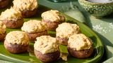 Stuffed Cream Cheese Mushrooms