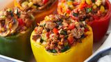 Stuffed Peppers with Turkey and Vegetables