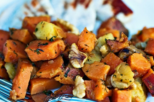 Sweet Potato and Apple Bake
