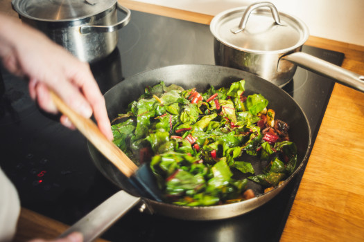 Swiss Chard and Cranberries