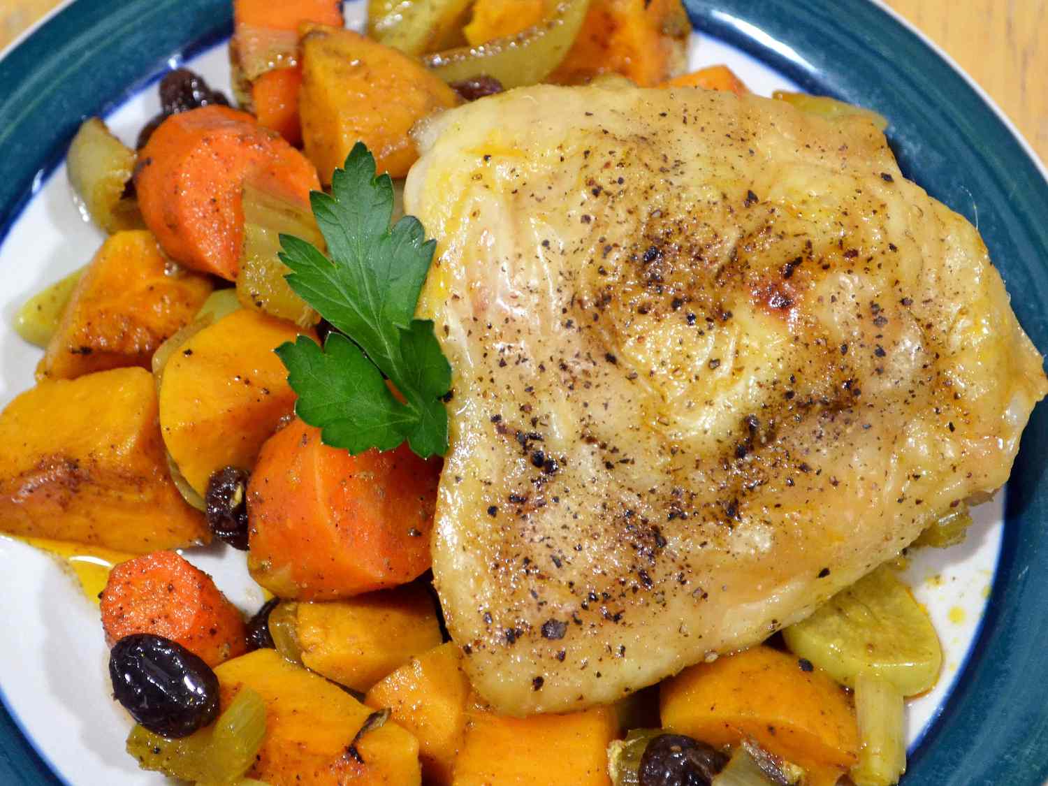 Chicken and Sweet Potato Tagine