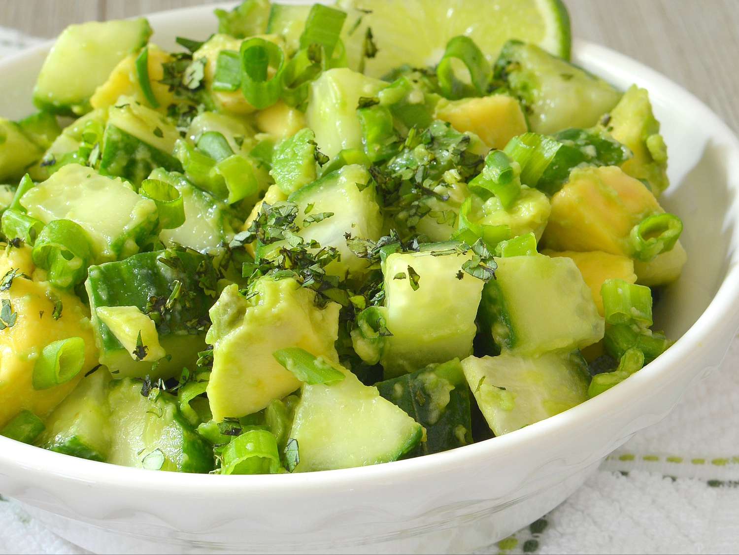 Cucumber and Avocado Salad
