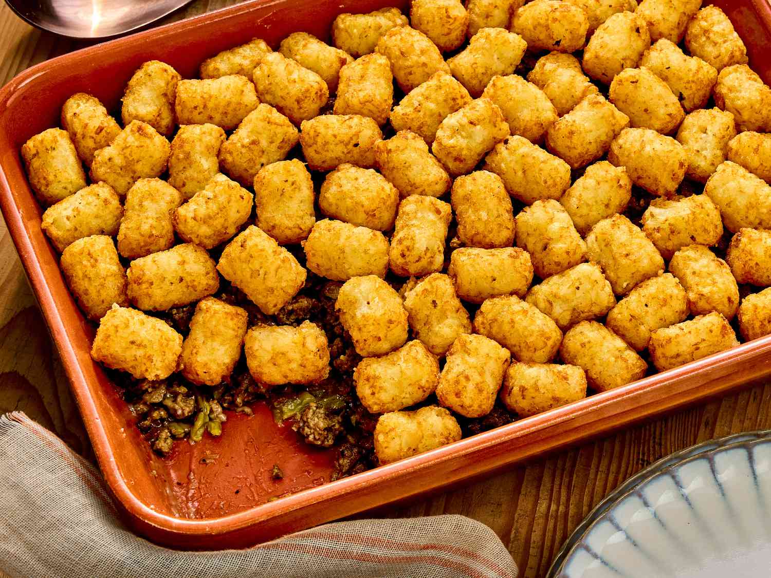 Tater Tot Casserole with Green Beans