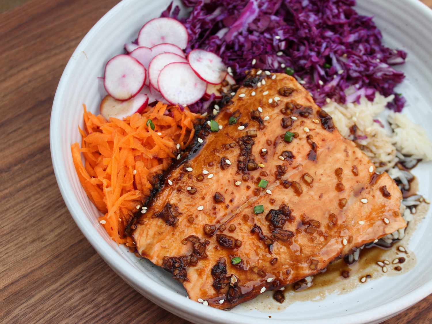 Teriyaki Salmon Bowl