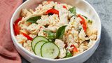 Thai Spicy Basil Chicken Fried Rice