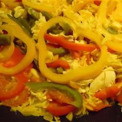 Three Pepper Pilaf