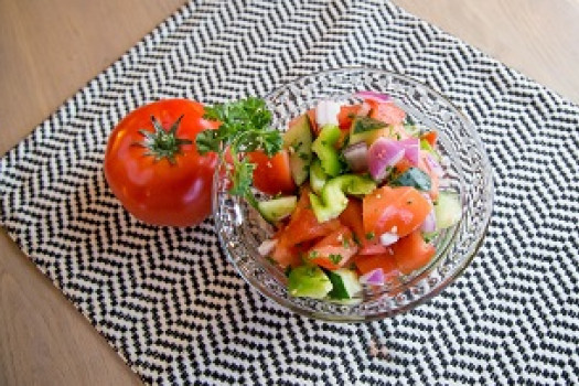 Tomato and Cucumber Salad