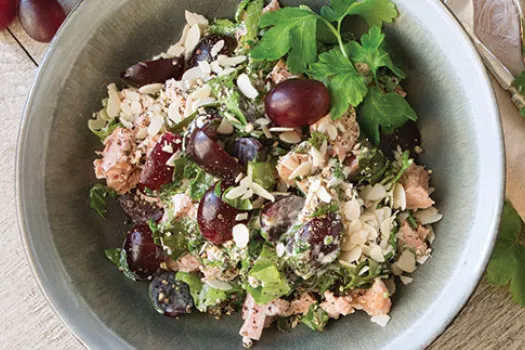 Tuna Salad with Grapes