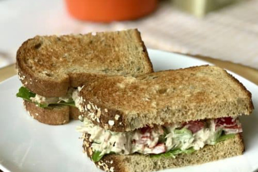 Tuna Veggie Picnic Sandwich