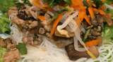 Turkey Lettuce Wraps with Shiitake Mushrooms