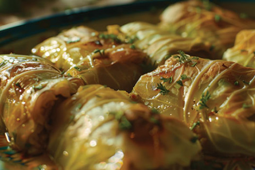 Turkey Stuffed Cabbage