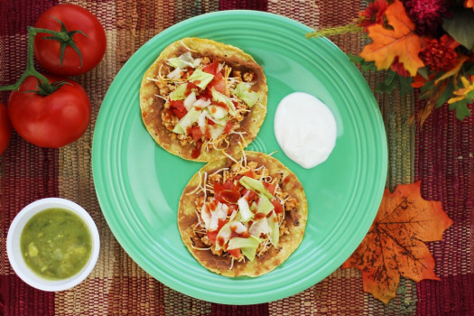 Turkey Tostadas
