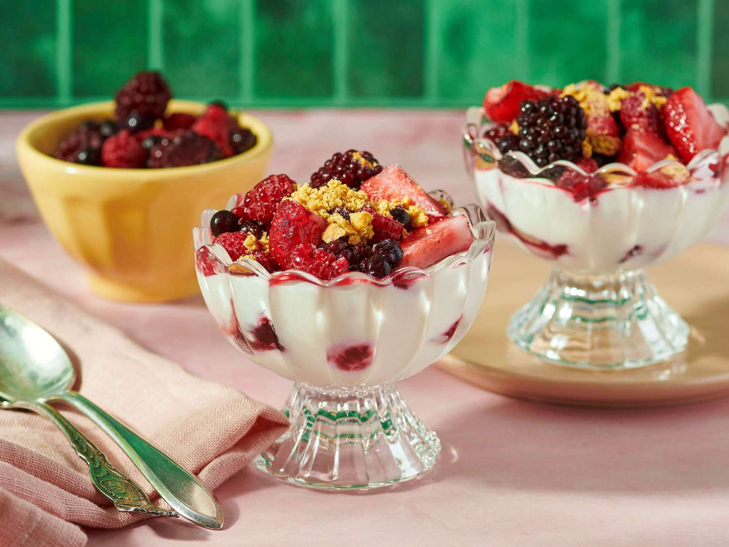 Vanilla Berry Parfaits