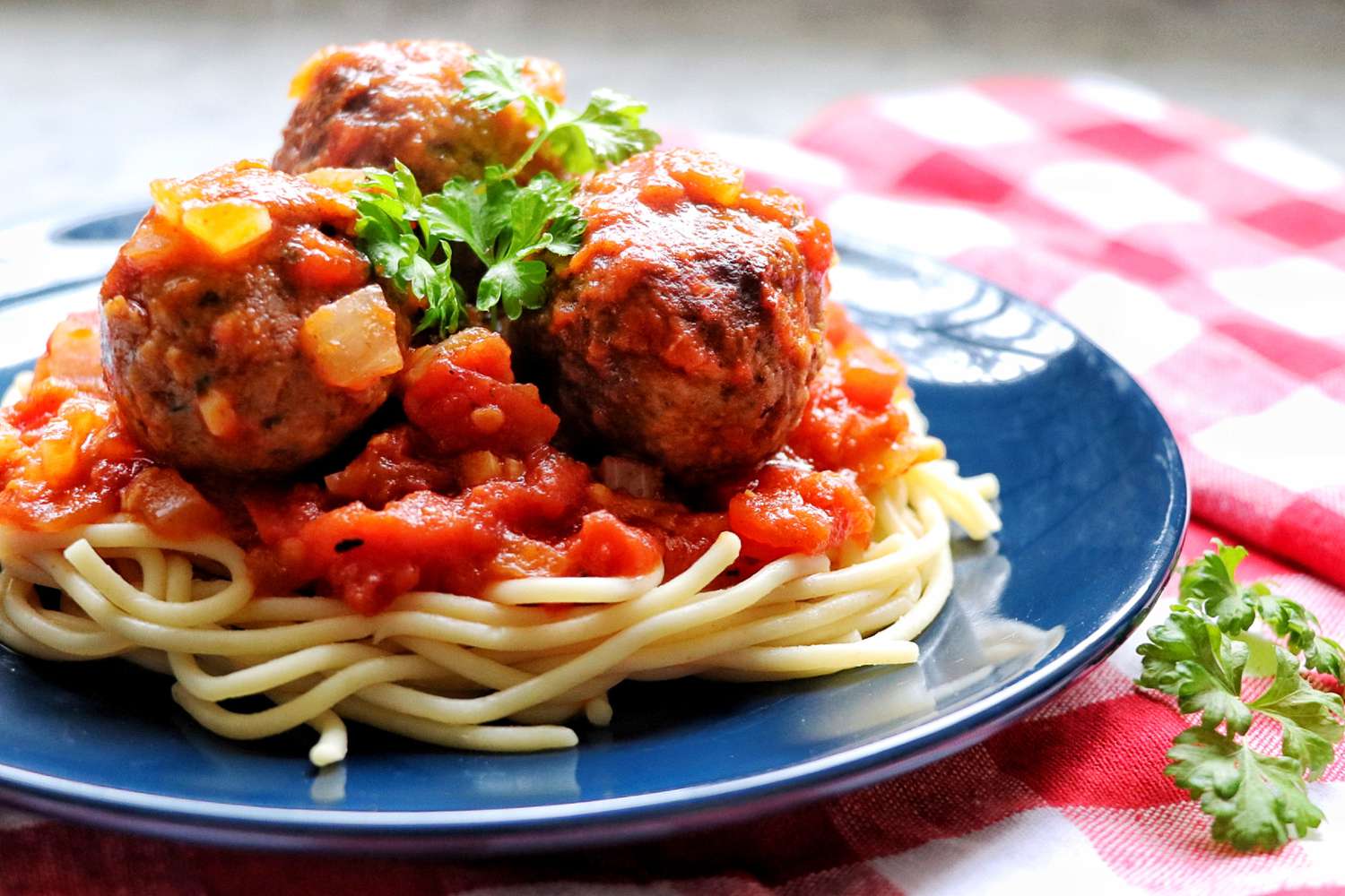 Vegan Spaghetti and Beyond Meatballs