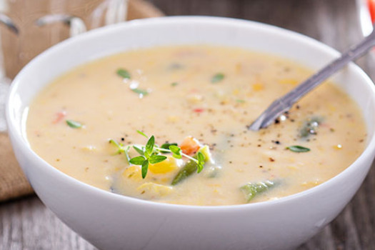 Vegetable Cheese Soup