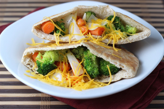 Veggie Stuffed Pita