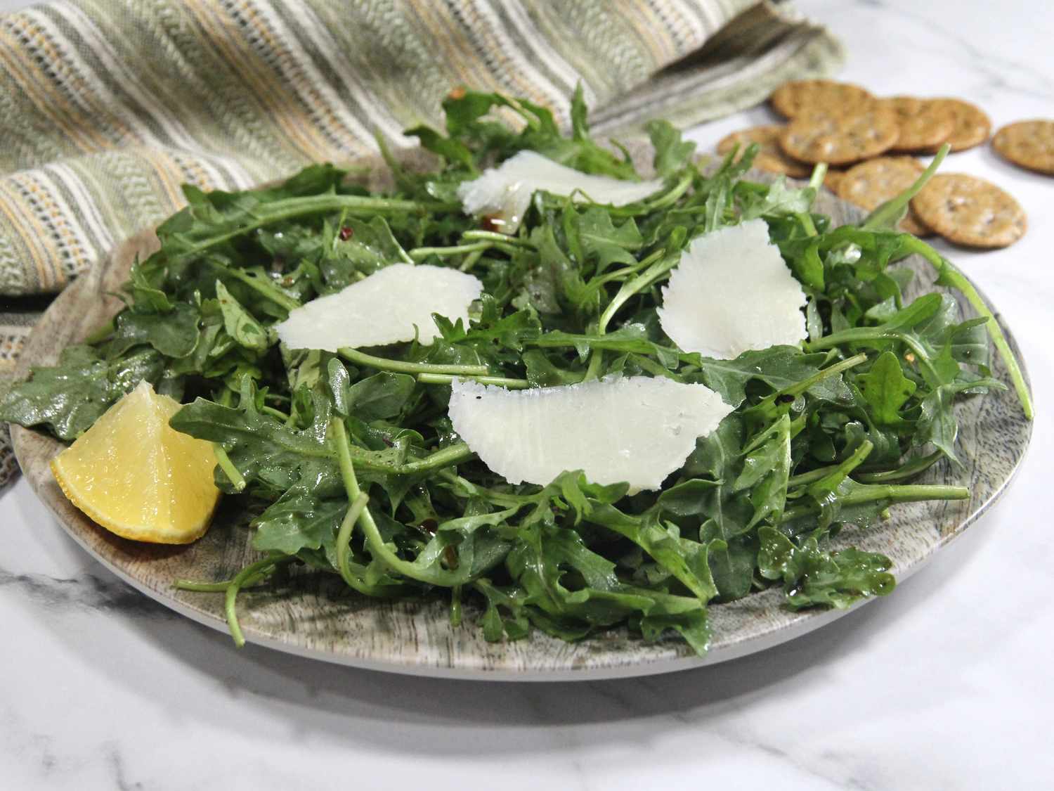 Wild Rocket (Arugula) and Parmesan Salad