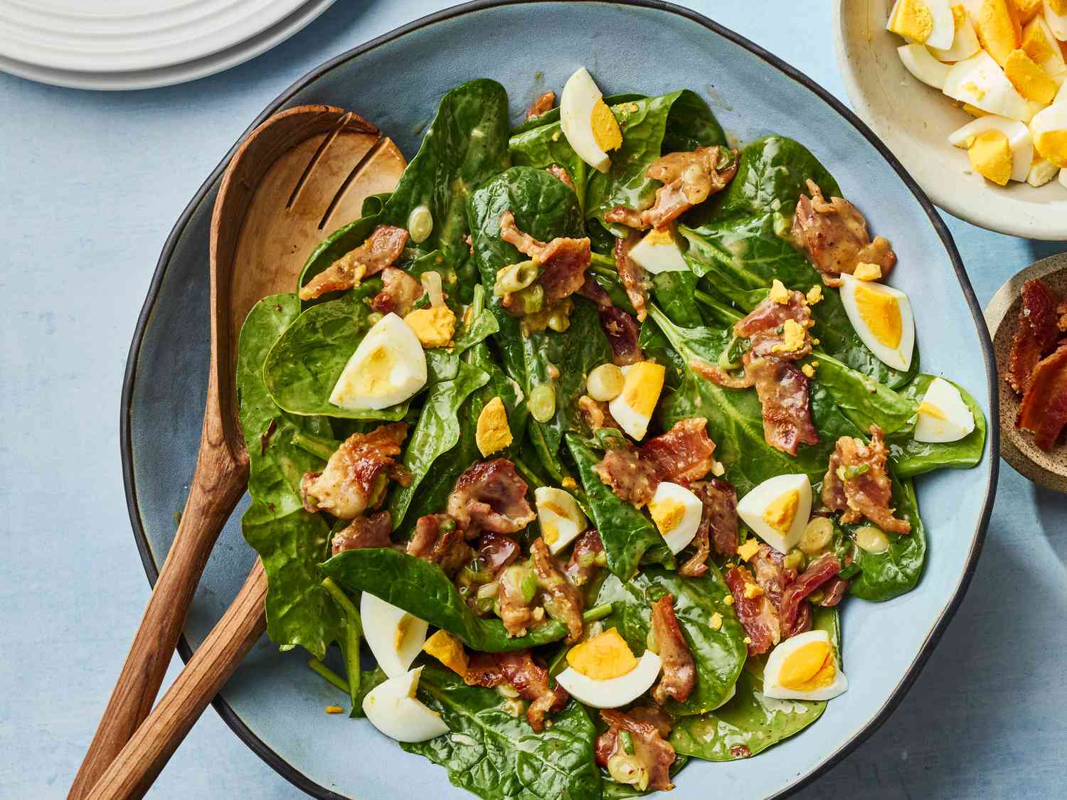 Wilted Spinach Salad