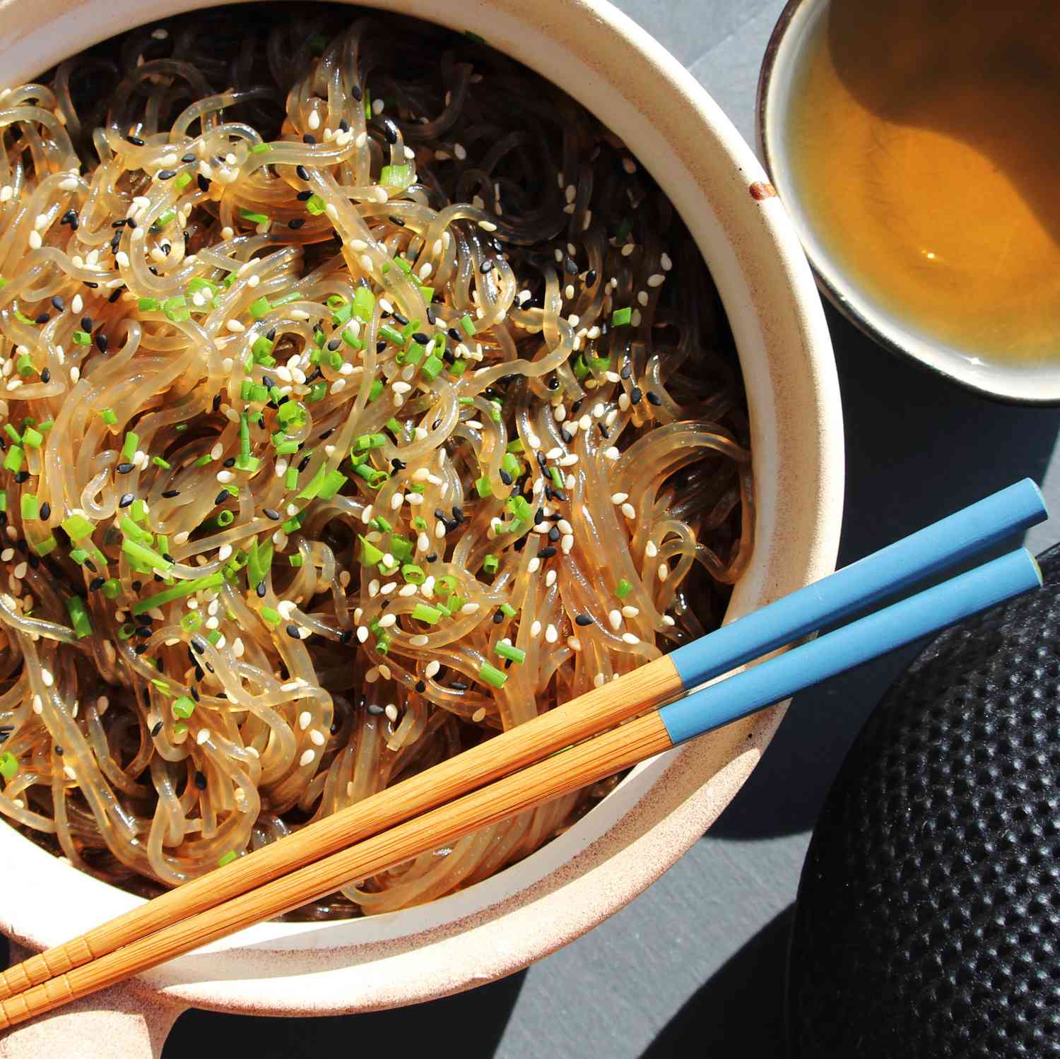 Yummy Korean-Style Glass Noodles (Japchae)