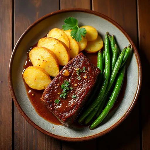 Burnt Garlic Butter Beef